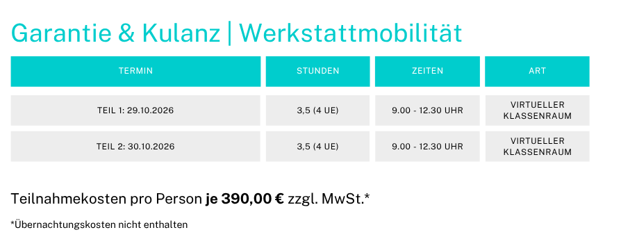 G&K Werkstattmobilität